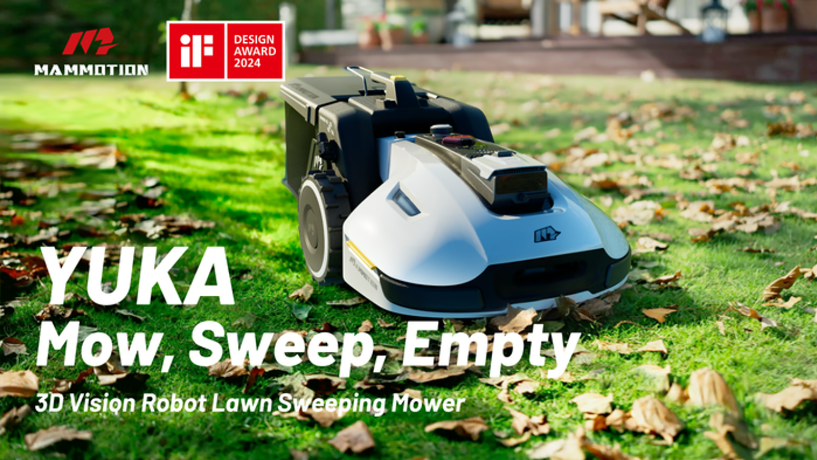 YUKA-3D-Vision-Robot-Lawn-Sweeping-Mower